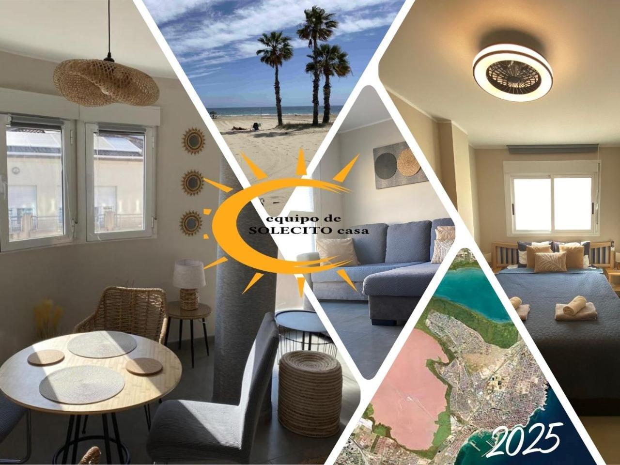 Casa Solecito Apartamento Soleado De 50M2, 2 Habitaciones, Cerca Del Mar ตอร์เรเวียคา ภายนอก รูปภาพ